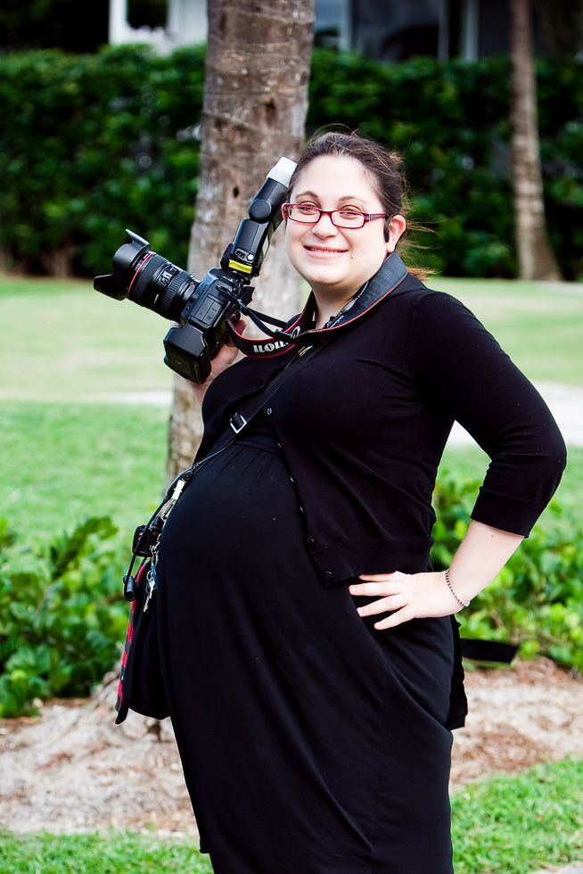 Shooting a wedding at 9 months pregnant