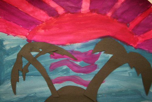 Sarah Ra palm tree silhouette