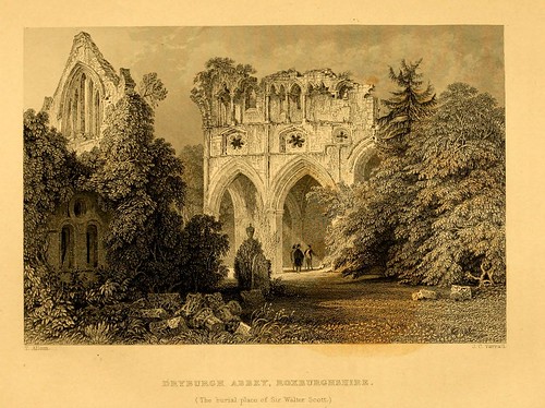 020- Abadia de Dryburgh-Roxburghshire-donde esta enterrado Sir Walter Scott