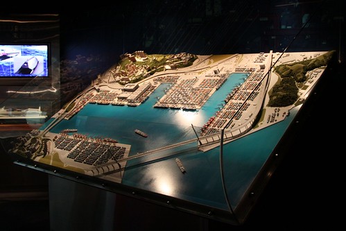 Model of the Kwai Tsing Container Terminals