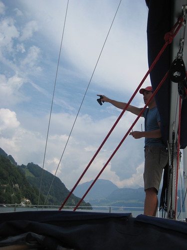 Sailing in Lucerne
