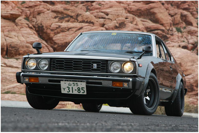 As stated in the blog title this is a Nissan Skyline 2000 EXGT from 1977