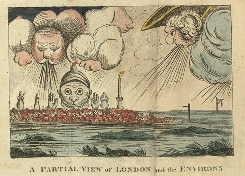 A Partial View of London and the Environs 1813 (Villanova U)