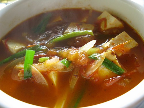 Tofu in tomato at Thao Son Quan, Nimh Binh, Vietnam