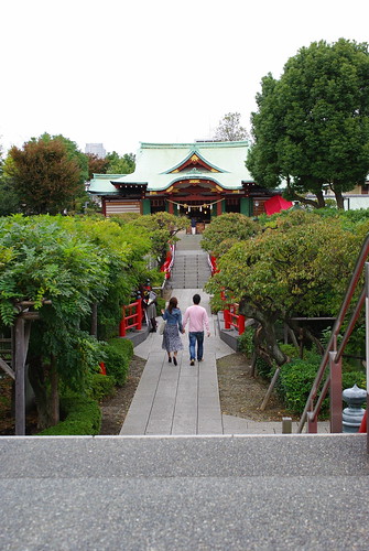 亀戸天神境内　Kameido Tenjin Shrine precincts