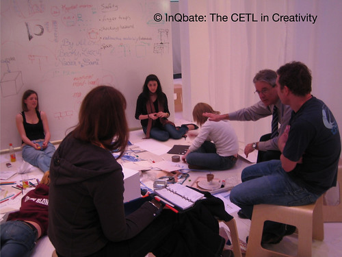 Floor, InQbate, CETL in Creativity, University of Sussex