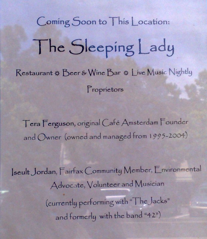 The Sleeping Lady Announcement