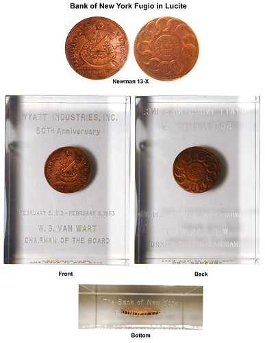 Bank of New York Hoard Fugio Cent