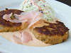 Crab Cakes and Coleslaw