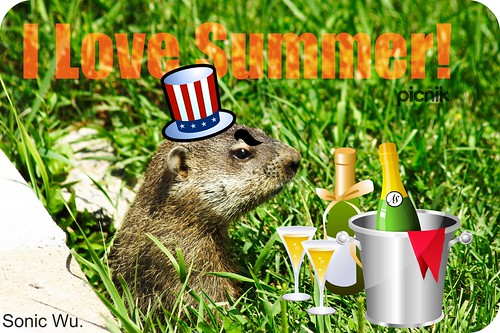 Groundhog: I LOVE SUMMER