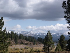 Storms over the Sierra Nevada Mountains