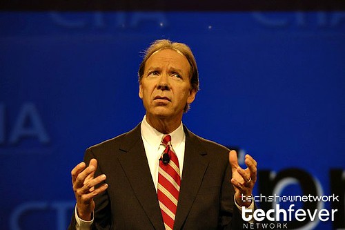 Dan Hesse, President &amp; CEO Sprint Nextel Corporation during his keynote presentation at CTIA WIRELESS by TechShowNetwork.