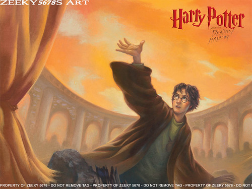 harry potter books wallpaper. final Harry Potter book,