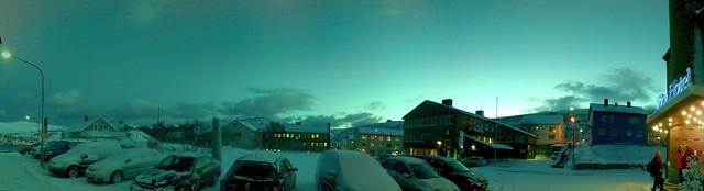 Morning panorama, Hammerfest