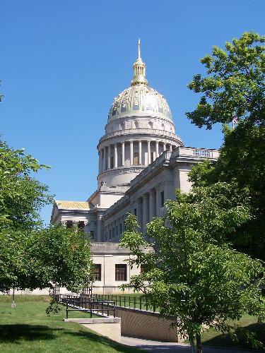 West Virginia Capitol, Back View