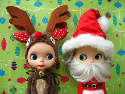 Rosie the Red Nosed Reindeer and Hollywood Claus by chantastic