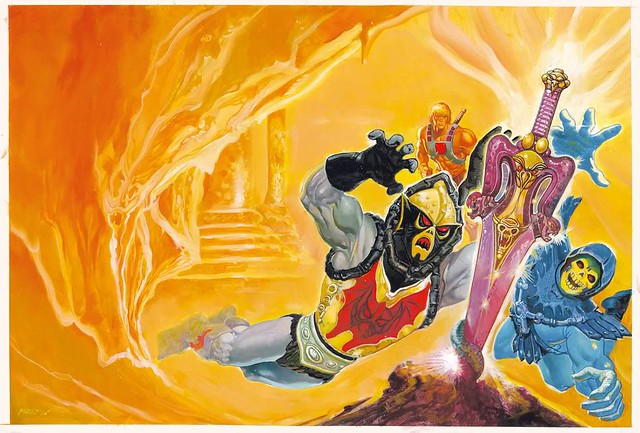 Masters Of The Universe - 25 (painting by Esteban Maroto)