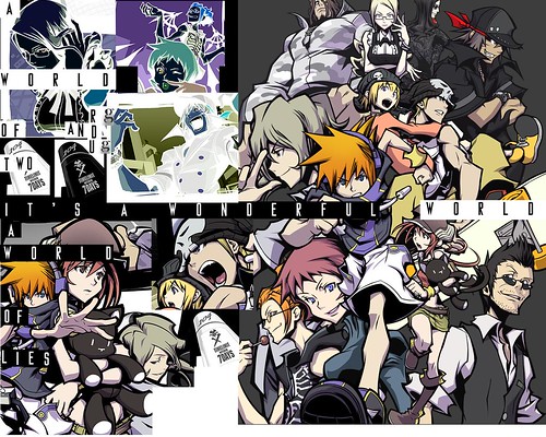 the world ends with you wallpaper. World Ends With You Wallpaper