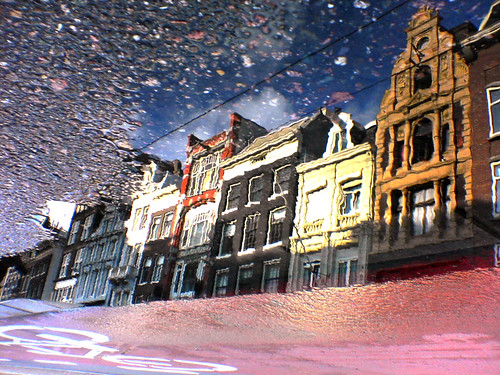 Reflections Of Amsterd@m - The World Inside The Bike Path