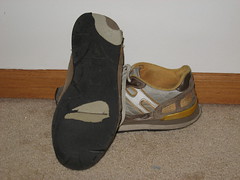 old sneakers
