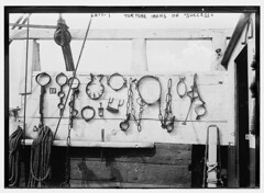 Torture irons on the ship SUCCESS (LOC)