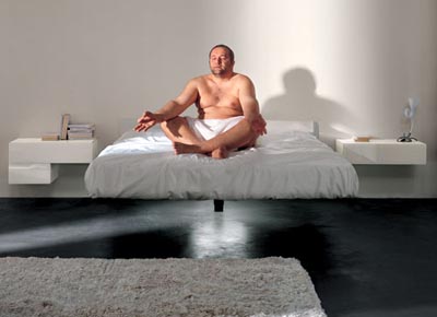 meditate - floating bed