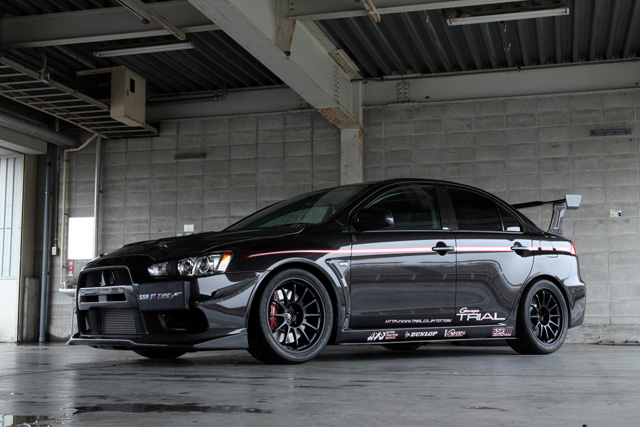 Trial Tottori has been busy building this new Mitsubishi Evo X It has a new