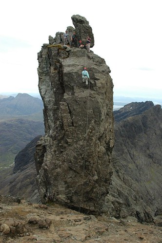Coming off the Inaccessible Pinnacle