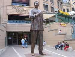 Giant Nelson Mandela