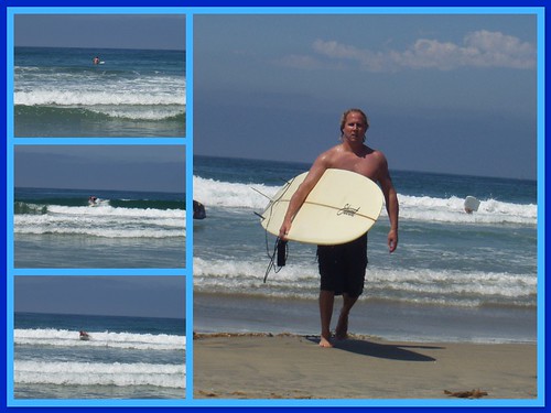 Chris Surfing