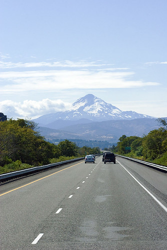 Mount Hood from the road