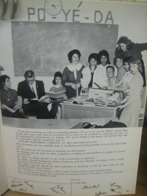 RGHS 1961 YEAR BOOK CLASS REUNION 59-60-61 473 by Jo-An DeArk Torres RGDC AlamedaCC