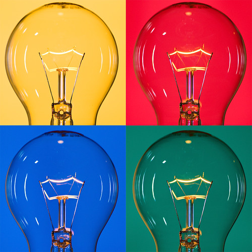 Warhols Light Bulbs by Zetson