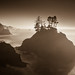 Southern Oregon Coast - Sepia by rasone