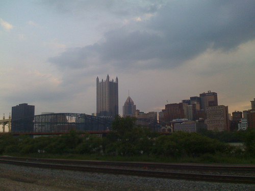 Pittsburgh from the bike path