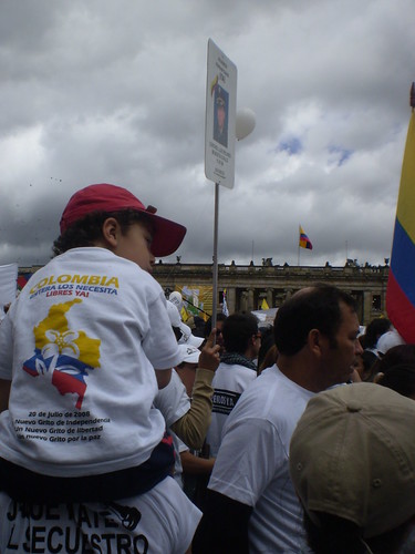 Marcha 20 de julio - Plaza de Bolívar