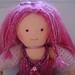 Waldorf doll Framboise (face) by meike