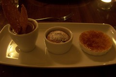 Yum! Dessert at our Hotel Restaurant