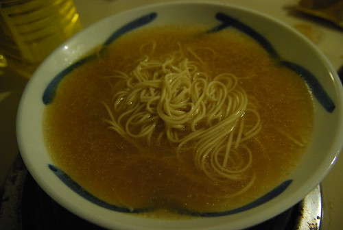 Noodles with soup