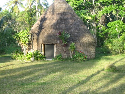 Traditional house, Baie de Gadji, Iles des Pines