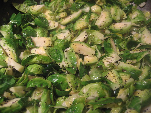 Hashed brussels sprouts