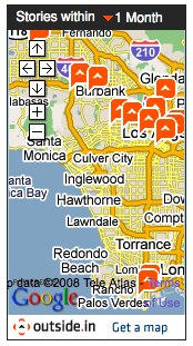 Los Angeles Metblogs Storymap