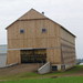 Amish Unpainted new tobacco barn