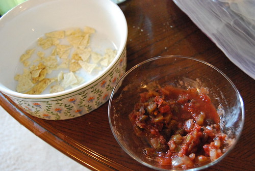 Chips and salsa afters