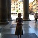 Julia dall'ingresso del Pantheon