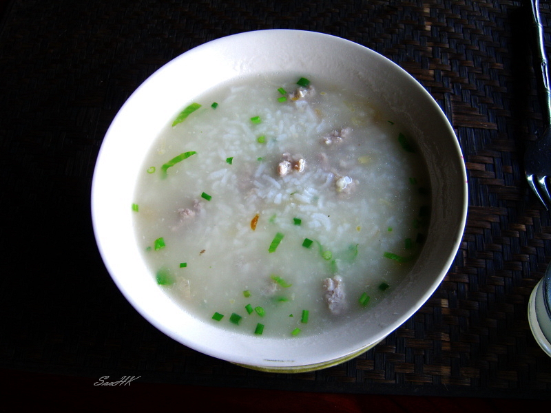 Chiang Rai - Food Series - Breakfast, Pork Porridge