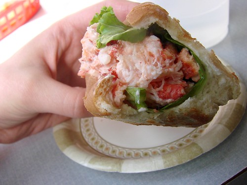 Inside the Lobster Roll from Gilbert's Chowder House