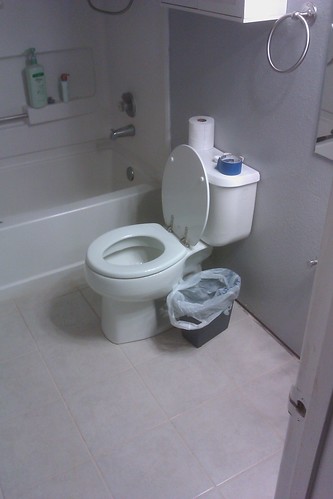 62 Toilet Installed