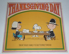 Peanuts Thanksgiving sign