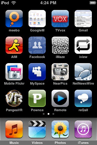 iPod Touch apps